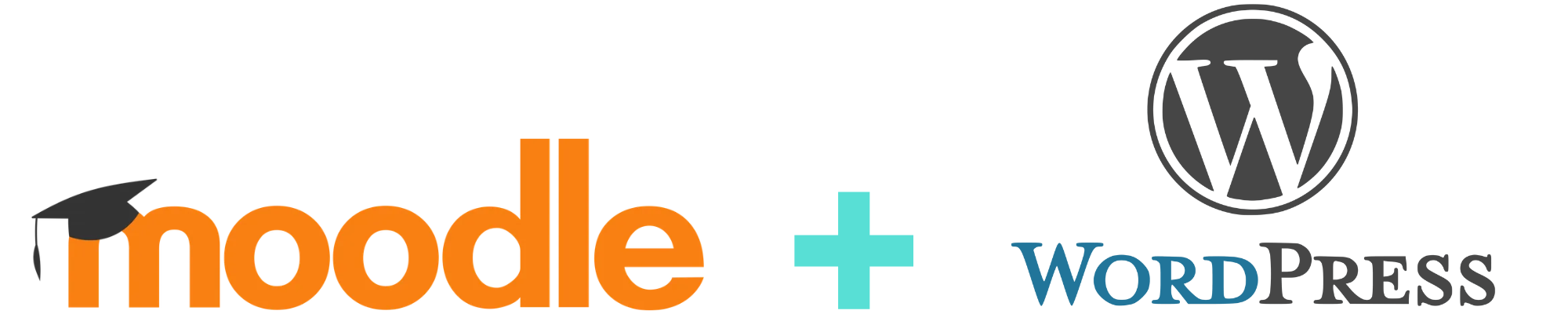 Moodle + WordPress